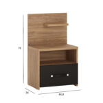 Öökapp MONACO parem 44,8x34xH76cm Magamistuba H03-700 Öökapid