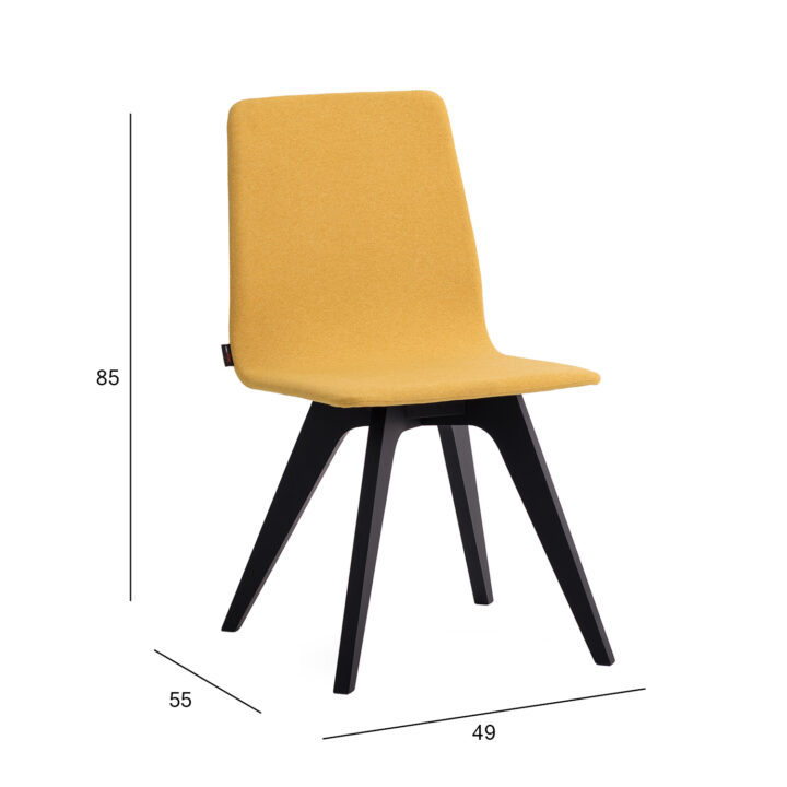 Tool SNAP kollane, 49x55xH85cm Söögituba H02-300 Söögilauatoolid, taburetid, pin