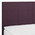 Kontinentaalvoodi LEVI 120x200cm, madratsiga, tumeroosa, 123x210xH114,5cm Magamistuba H03-100 Voodid