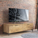 TV-laud ALTER 150x43xH48cm, 2 uksega Elutoamööbel H01-800 TV-alused