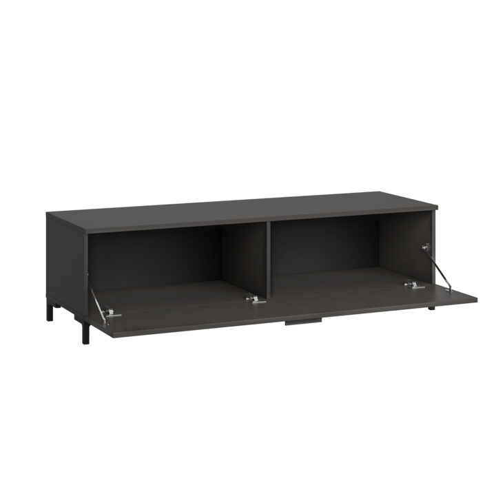 TV-laud ALTER 150x43xH48cm, 1 uksega, hall Elutoamööbel H01-800 TV-alused