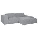 Nurgadiivan LEHTE parem nurk, hall, 250×100/200xH75cm Diivanid Diivanid