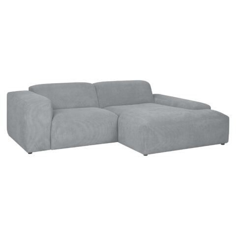 Nurgadiivan LEHTE parem nurk, hall, 250×100/200xH75cm Diivanid Diivanid