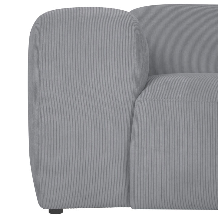 Nurgadiivan LEHTE parem nurk, hall, 250×100/200xH75cm Diivanid Diivanid