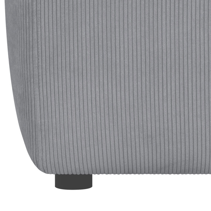 Nurgadiivan LEHTE parem nurk, hall, 250×100/200xH75cm Diivanid Diivanid