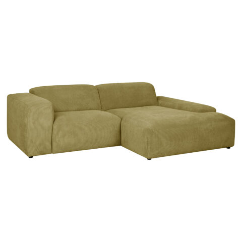 Nurgadiivan LEHTE parem nurk, roheline, 250×100/200xH75cm Diivanid Diivanid