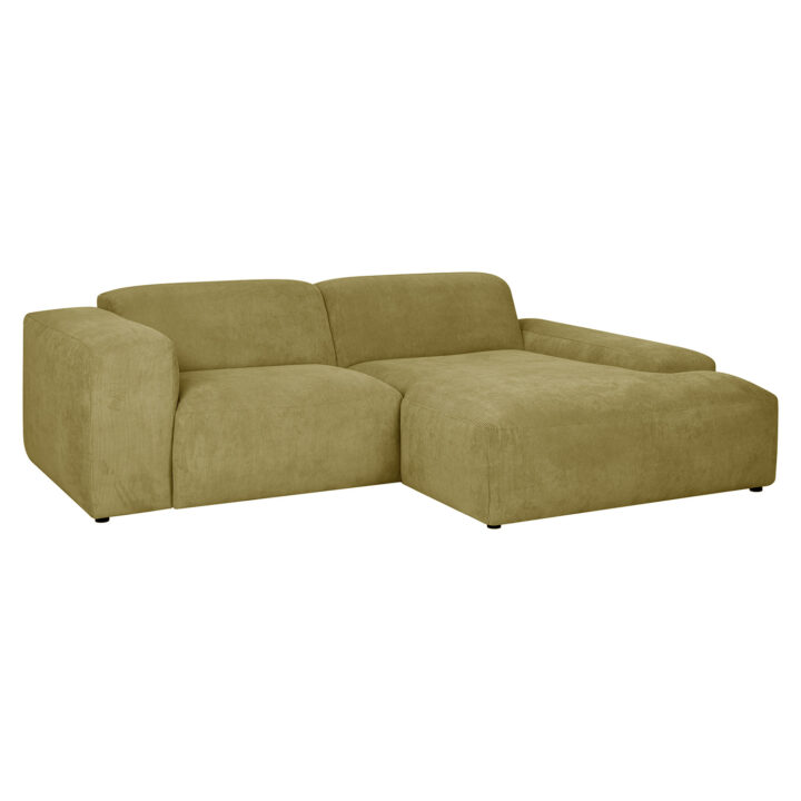 Nurgadiivan LEHTE parem nurk, roheline, 250×100/200xH75cm Diivanid Diivanid