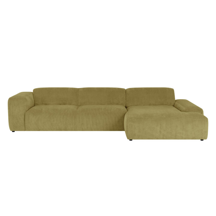 Nurgadiivan LEHTE 3-kohaline, parem nurk, roheline, 340×100/170xH75cm Diivanid Diivanid