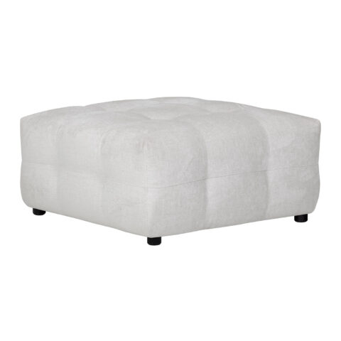 Tumba LEESI, beež, 85x85xH44cm Elutoamööbel H01-600 Tumbad, kanapeed ja kott-toolid