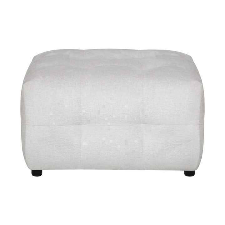 Tumba LEESI, beež, 85x85xH44cm Elutoamööbel H01-600 Tumbad, kanapeed ja kott-toolid
