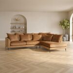 Nurgadiivan LARTES parem nurk, pruun, 300×92/205xH90cm Diivanid Diivanid