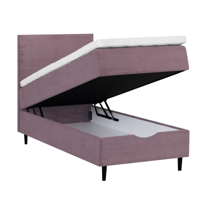 Kontinentaalvoodi LAARA 90x200cm, roosa Kontinentaalvoodid H03-100 Voodid