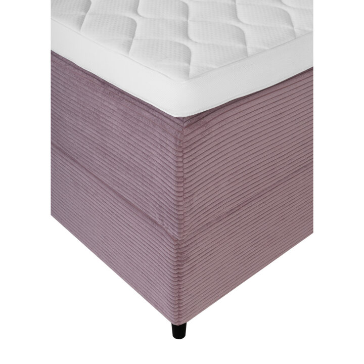 Kontinentaalvoodi LAARA 90x200cm, roosa Kontinentaalvoodid H03-100 Voodid