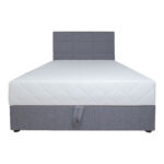 Kontinentaalvoodi LEIKO 140x200cm, hall Kontinentaalvoodid H03-100 Voodid