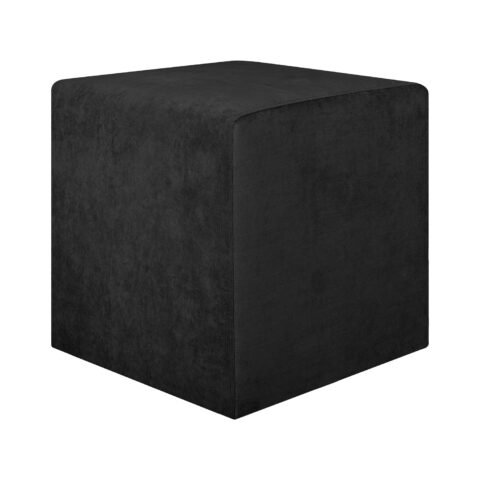 Tumba LYN must, 45x45xH45cm Elutoamööbel H01-600 Tumbad, kanapeed ja kott-toolid