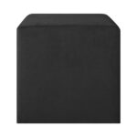 Tumba LYN must, 45x45xH45cm Elutoamööbel H01-600 Tumbad, kanapeed ja kott-toolid