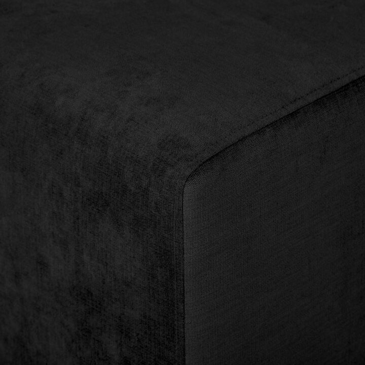 Tumba LYN must, 45x45xH45cm Elutoamööbel H01-600 Tumbad, kanapeed ja kott-toolid