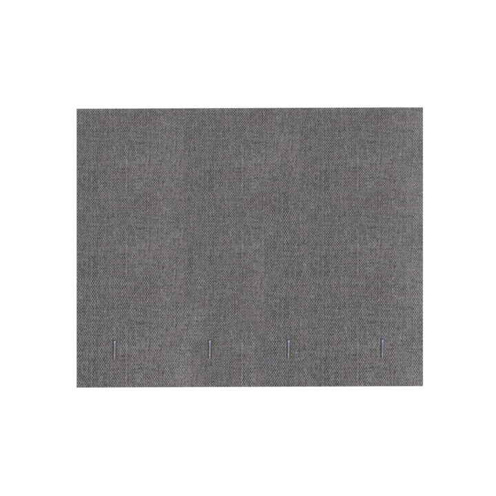 Peatsiots kušetile LANDE 90x200cm, hall, 90x9xH105cm Magamistuba Voodipeatsid