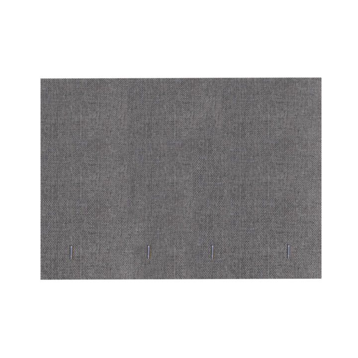Peatsiots kušetile LANDE 120x200cm, hall, 120x9xH105cm Magamistuba Voodipeatsid