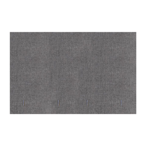 Peatsiots kušetile LANDE 140x200cm, hall, 140x9xH105cm Magamistuba Voodipeatsid