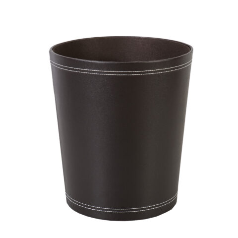 Prügikast WALTER D25xH28cm, tumepruun, kunstnahk Kontorimööbel SARI