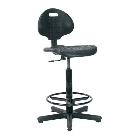 Kõrge töötool NARGO, 71x71xH89-120cm, must, plastik Kontoritoolid Kõrged töötoolid