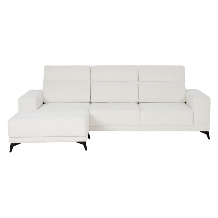 Nurgadiivan DARLA PN 281,5×97,5/161xH104cm, helebeež Elutoamööbel