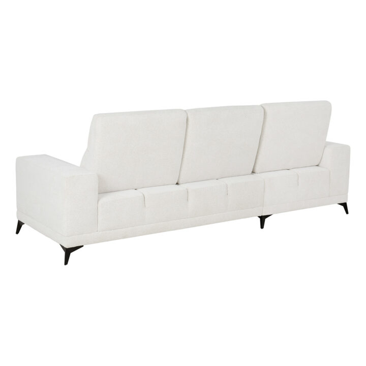 Nurgadiivan DARLA PN 281,5×97,5/161xH104cm, helebeež Elutoamööbel