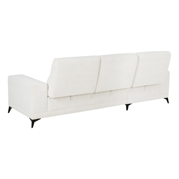 Nurgadiivan DARLA PN 281,5×97,5/161xH104cm, helebeež Elutoamööbel