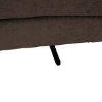 Nurgadiivan EDRA 241x241xH86cm, tumehall Elutoamööbel