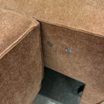 Nurgadiivan LOLA PN 301×118,5/211xH96cm, terrakota Elutoamööbel