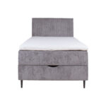 Kontinentaalvoodi LAARA 90x200cm, hall, 91x208xH119cm Kontinentaalvoodid