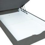 Kontinentaalvoodi LAARA 90x200cm, tumehall, 91x208xH119cm Kontinentaalvoodid