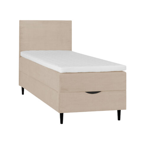 Kontinentaalvoodi LAARA 90x200cm, tumebeež, 91x208xH119cm Kontinentaalvoodid