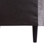 Kontinentaalvoodi LAARA 120x200cm, hall, 121x208xH119cm Kontinentaalvoodid