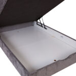 Kontinentaalvoodi LAARA 120x200cm, grafiit, 121x208xH119cm Kontinentaalvoodid