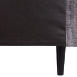 Kontinentaalvoodi LAARA 120x200cm, grafiit, 121x208xH119cm Kontinentaalvoodid