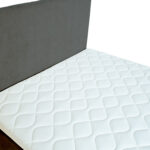 Kontinentaalvoodi LAARA 120x200cm, tumehall, 121x208xH119cm Kontinentaalvoodid