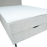 Kontinentaalvoodi LAARA 120x200cm, tumebeež, 121x208xH119cm Kontinentaalvoodid