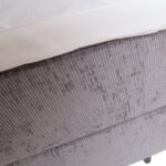 Kontinentaalvoodi LAARA 140x200cm, hall, 141x208xH119cm Kontinentaalvoodid