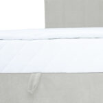 Kontinentaalvoodi LEVI 90x200cm, madratsiga, tumebeež, 93x210xH114,5cm Kontinentaalvoodid