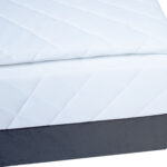 Kontinentaalvoodi LEVI 160x200cm, madratsiga, tumehall, 163x210xH114,5cm Kontinentaalvoodid