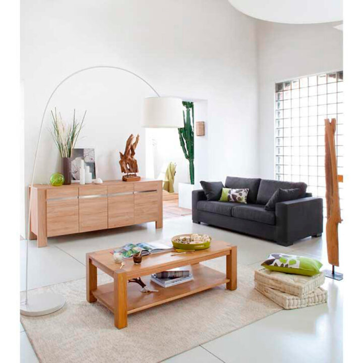 Diivanilaud CHICAGO NEW, 110x65xH43cm, puit: tammespoon/MDF, värvus: naturaalne, viimistlus õlitatud Diivanilauad ja abilauad CHICAGO