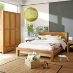 Voodi CHICAGO NEW 160x200cm, naturaalne, 176×214,5xH91cm, tammespoon, vineer, õlitatud Magamistuba 160x200