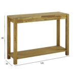 Abilaud CHICAGO NEW 120x40xH86cm, puit: tammespoon, värvus: naturaalne Abilauad ja serveerimislauad Abilauad ja serveerimislauad