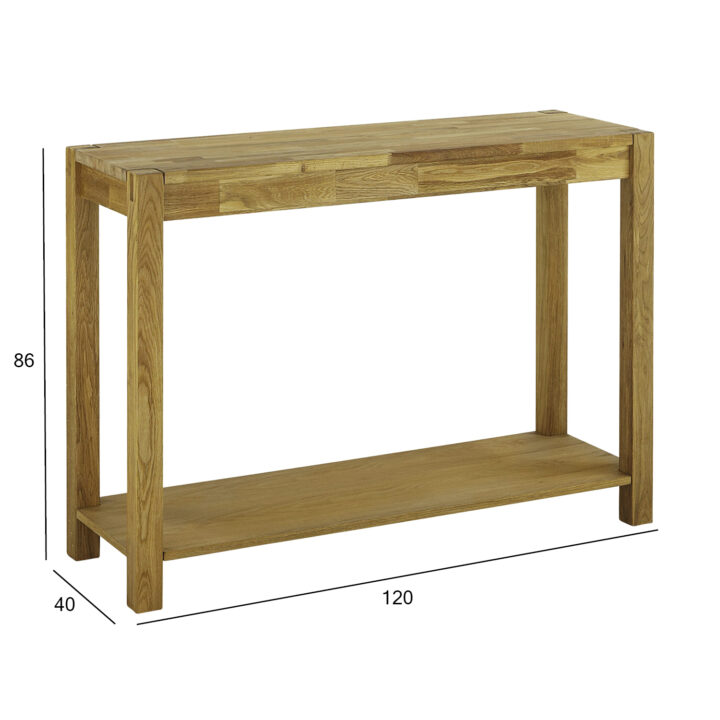 Abilaud CHICAGO NEW 120x40xH86cm, puit: tammespoon, värvus: naturaalne Abilauad ja serveerimislauad Abilauad ja serveerimislauad