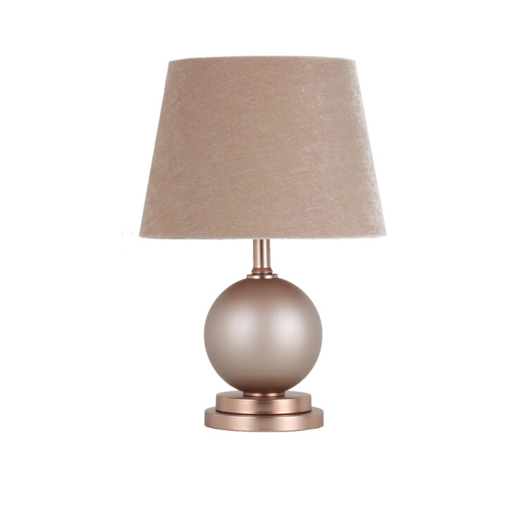 Laualamp LUXO, H45cm, šampanja, E27 Laualambid Laualambid