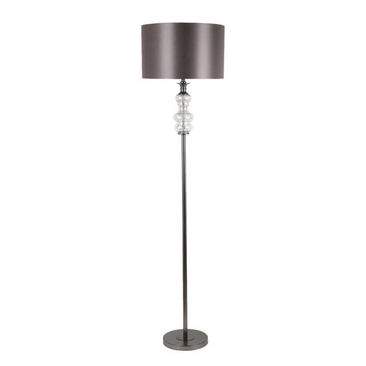 Põrandalamp LUXO, H167cm, antiikhõbe, E27 Põrandalambid Põrandalambid