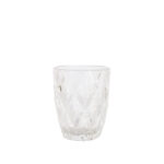 Joogiklaas madal CORAL 250ml, D8xH10cm, läbipaistev Klaasid, pokaalid Klaasid, pokaalid