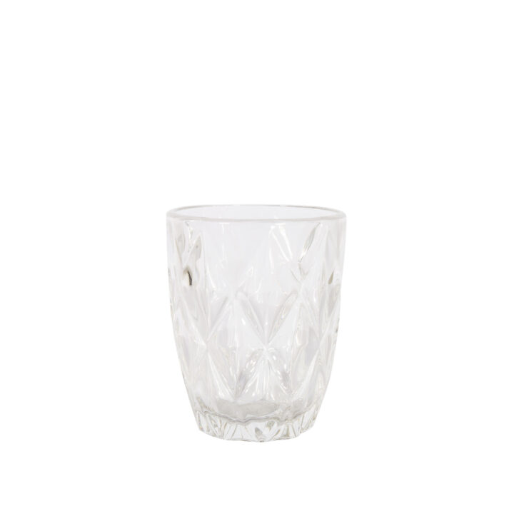 Joogiklaas madal CORAL 250ml, D8xH10cm, läbipaistev Klaasid, pokaalid Klaasid, pokaalid